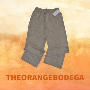 ATHLETA Retreat Linen Wide Leg Pant Size M/T